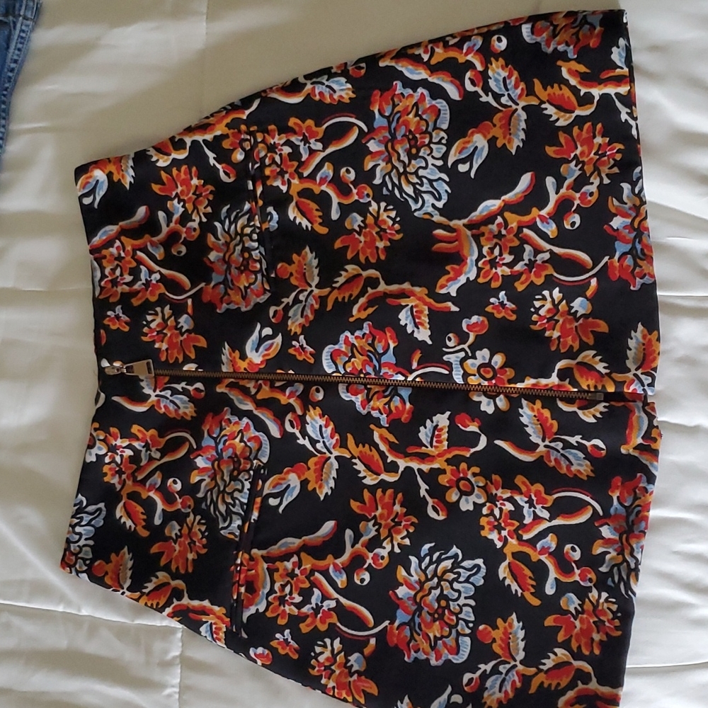 Zara flower skirt